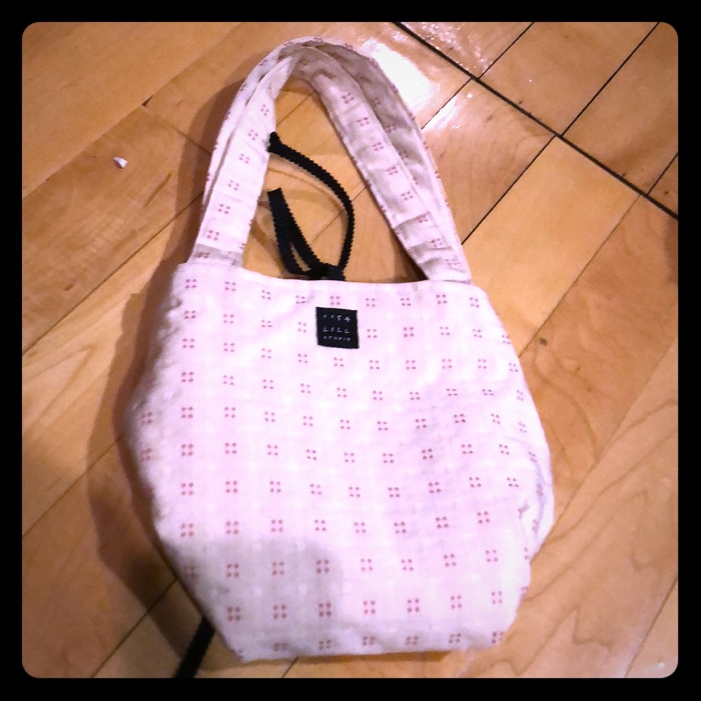 Reversible 1154 pink mini tote